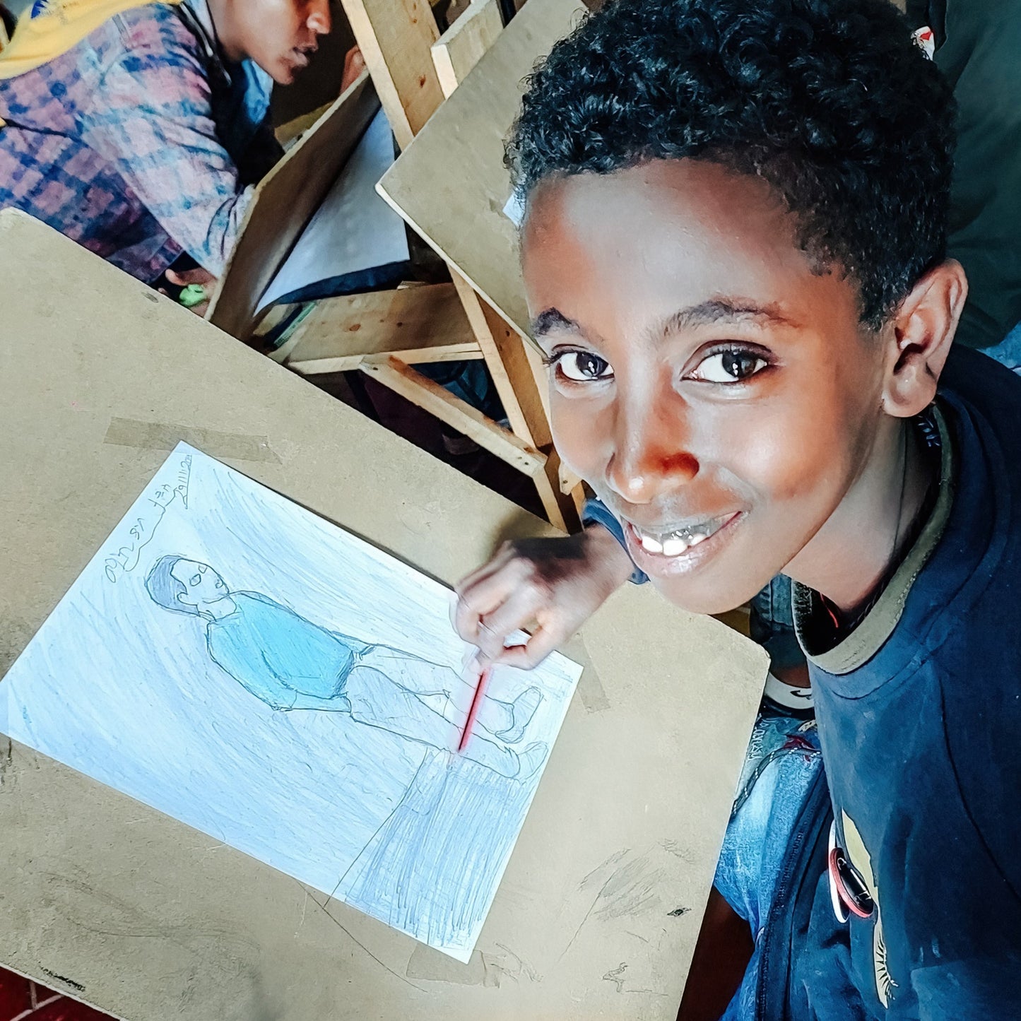 Supplies for art classes and Bible clubs