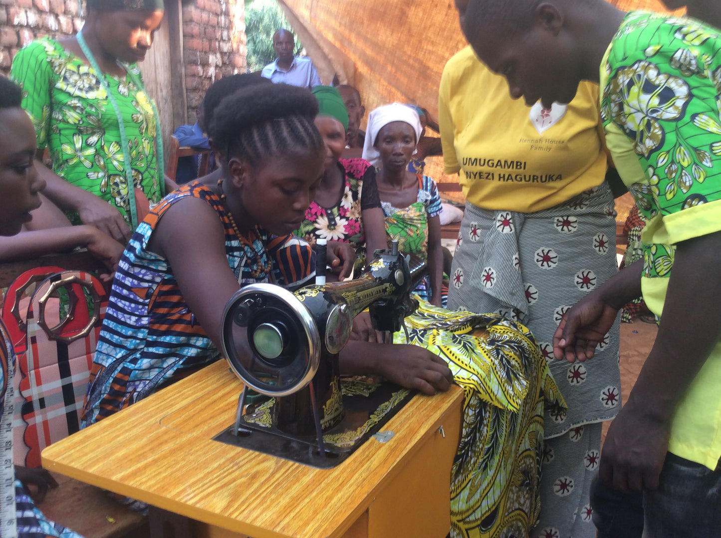 Sewing Machine for a Livelihood Training Graduate