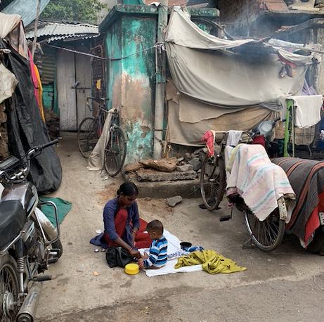 Slum mobile clinic supplies